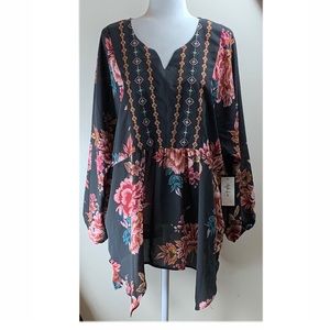 Style & Co Size 2X Blouse NWT